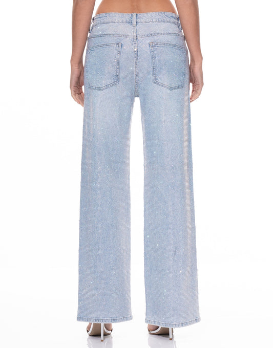 Las Vegas Starlight Wide-Leg Jeans